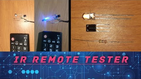 How to make IR Remote Tester | 1838 ir receiver |new electronic project