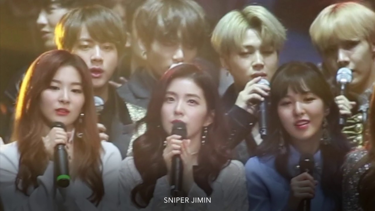 161229 KBS 가요대축제 엔딩 방탄소년단 지민 '' 걱정말아요 그대 ''