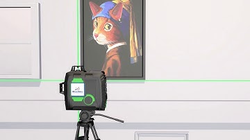 Maxiline 3DG2 3×360° Green Beam Self Leveling Cross Line Laser Level Application Video