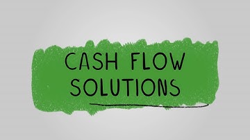 Cash Flow Solutions - BTEC Tech Award in Enterprise