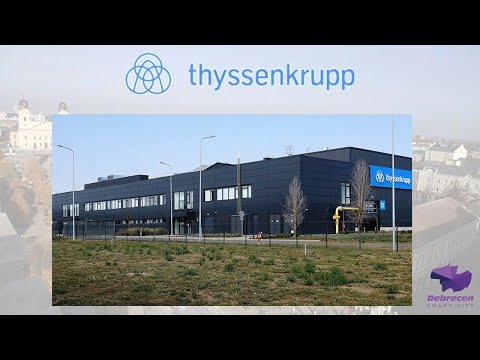 thyssenkrupp Debrecen új gyárüzemének építése