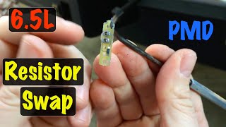 1994  2002 GM Truck 6.5L Diesel Stanadyne PMD How to Swap the Resistor (Chevy & GMC)