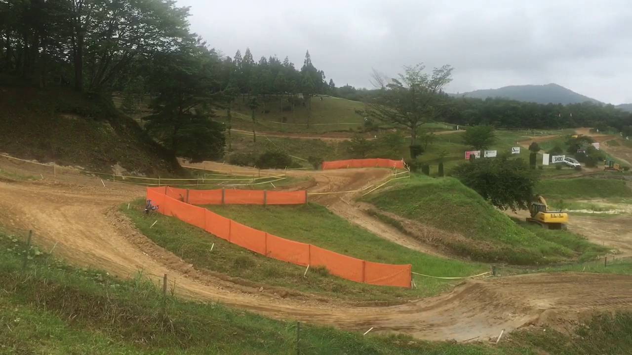 2016全日本モトクロス選手権シリーズ 第6戦 東北大会 決勝朝の藤沢スポーツランド - YouTube