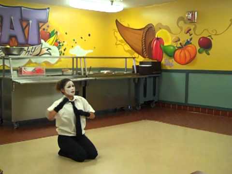 Taylor Tyrell mimes "Yes" by Shekinah Glory.MOV