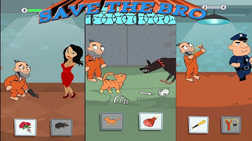 Save The Bro All Level Gameplay Android,iOS Walkthrough