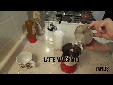 LATTE MACCHİATO | FLAT WHİTE YAPIMI / HOW TO MAKE A LATTE MACCHİATO& FLAT WHİTE COFFEE