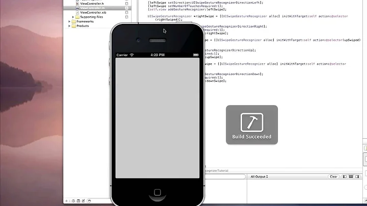 iOS Development : UISwipeGestureRecognizer Tutorial
