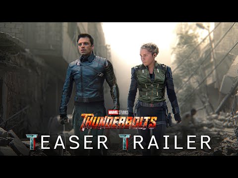 Marvel Studios' THUNDERBOLTS - Teaser Trailer (2024) Florence Pugh, Sebastian Stan Movie | Disney+