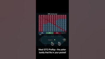 GTO Preflop Preview 6