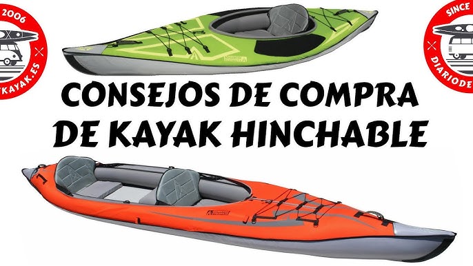 Kayak inflable para pesca 