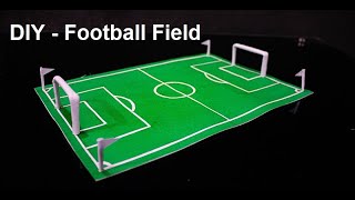 How to make a Paper Football Pitch || Diy  Paper Football Field || For fifa world cup 2022