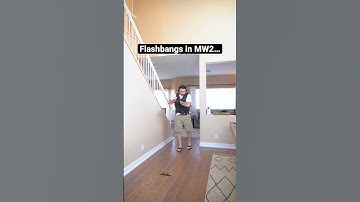 Flashbangs in MW2 be like… #shorts #gaming