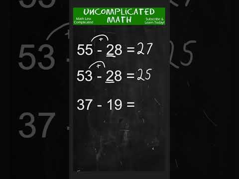Subtraction Trick |