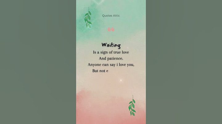 Could Waiting Be The Secret To A Lasting Relationship? 🥰 Love Quotes #shorts