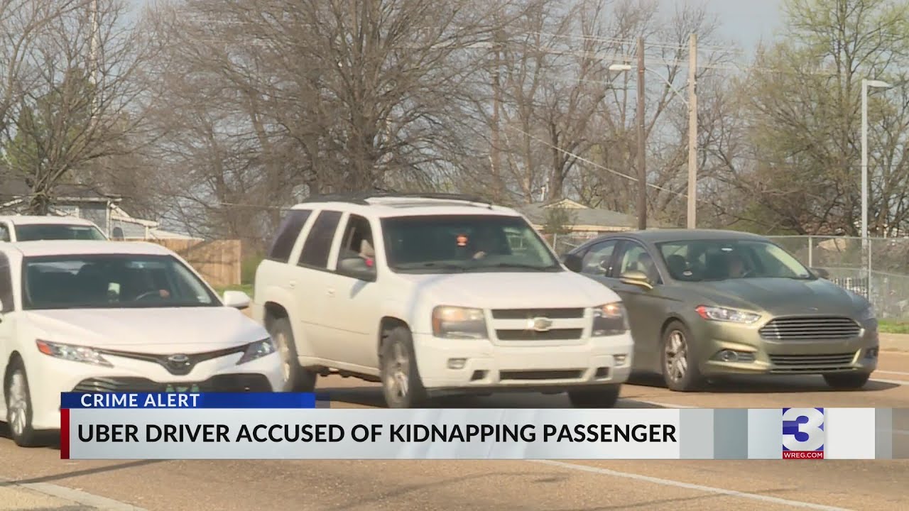 Uber driver charged with kidnapping after police chase with passenger ...