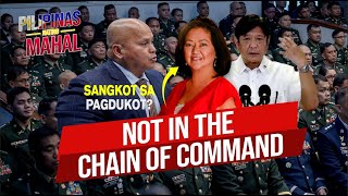 Sen. Bato: Hindi siya (Liza Marcos) pwedeng mag-command ng any member of the AFP