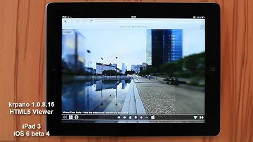 krpano 1.0.8.15 HTML5 on iPad3