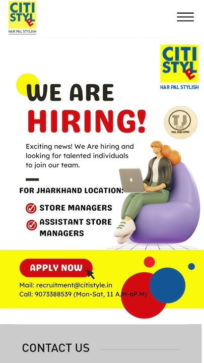 City Style Recruitment 2024 Shopping Mall Jobs In Kolkata Job city-style-recruitment-2024-shopping-mall-jobs-in-kolkata-job
