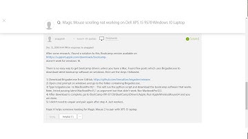 Magic Mouse 2 on Windows 10 Scrolling not Working Fix