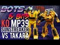KO MP39 Sunstreaker VS Takara REVIEW
