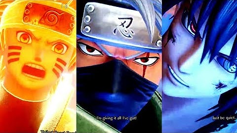 Kakashi Naruto & Sasuke Destroy in Jumpforce (Online Ranked Matches)