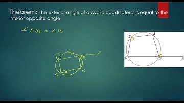 Circles II - Cyclic Quadrilateral