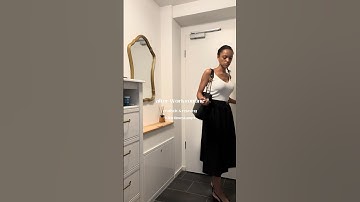 Realistic & productiv after work Routine #afterworkroutine