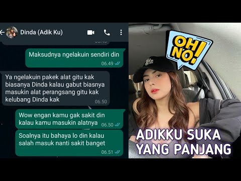 ADIKKU SUKA MAIN PAKEK ALAT LEBIH NIKMAT || CHAT STORY