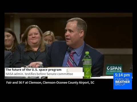 NASA administrator testifies about future of U.S. space program