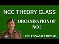 Organisation of NCC in English