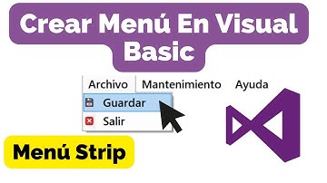 Como hacer un MENU en VISUAL STUDIO | MENU CON MENU STRIP