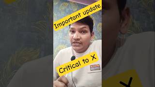 Important update on Preventive Maintenance check sheet | Safety and Critical to X points.