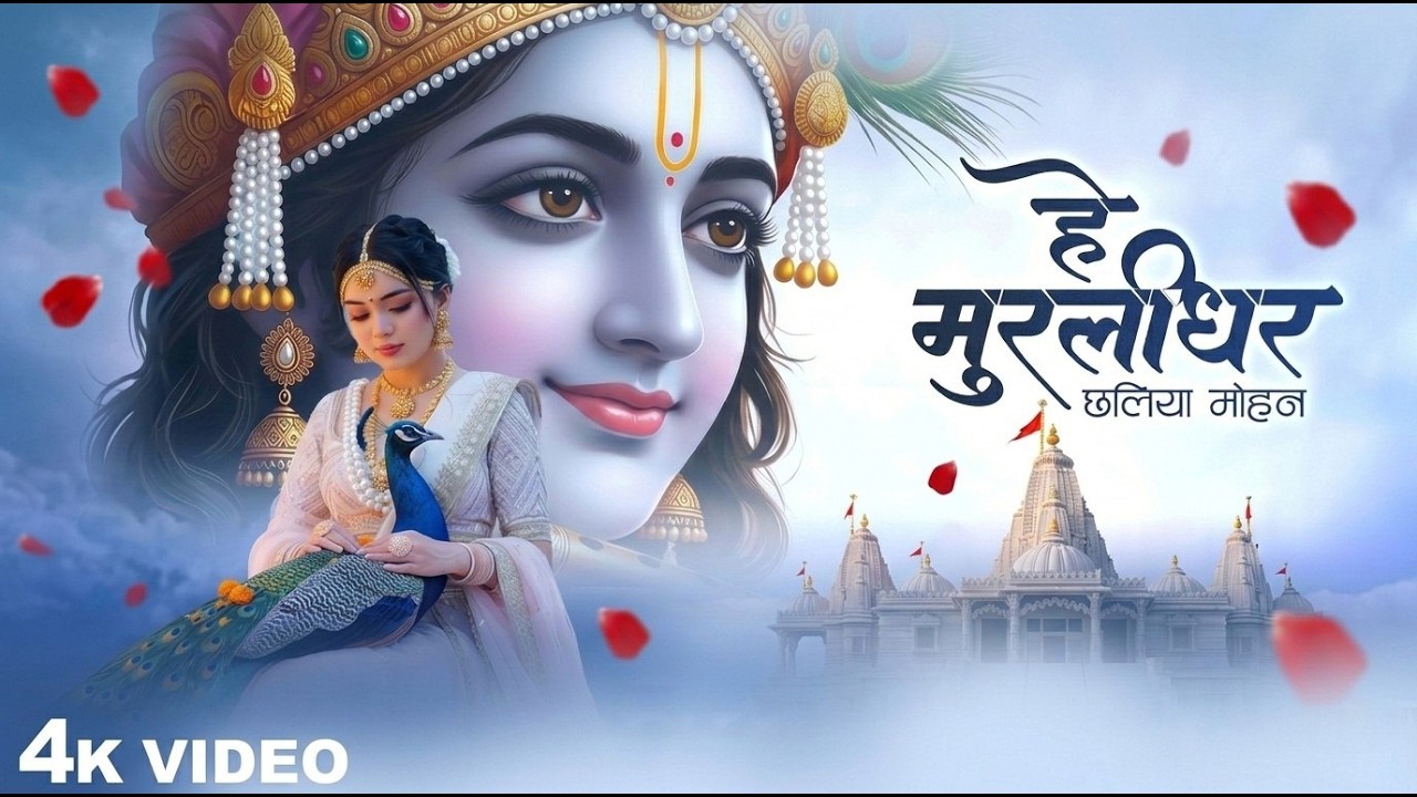 हे मुरलीधर छलिया मोहन | Hey Murlidhar Chhaliya Mohan | #RJ Shivam | New Krishna Bhajan 2026