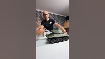 Russian T-34 RC tank unboxing #rctank #remotecontrol #henglong #t34tank #t34 #tigertank #rc