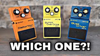 Boss DS-1 vs SD-1 vs BD-2, Which One Is Best For YOU?!