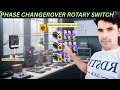 Phase change rover rotary switch me wiring kaise karte hai.