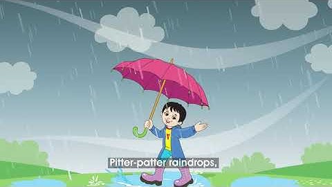 Class 1-Poem- RAINDROPS