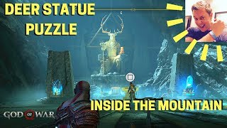 God of War: Deer Statue Rune Puzzle (Inside The Mountain) screenshot 2
