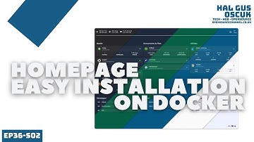 New Docker Homepeage | Installation of HomePage GUI on docker using Portainer.
