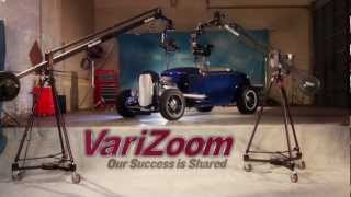 VariZoom QuickJib Camera Cranes & Camera  Jibs and remote heads demonstration