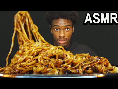ASMR BLACK BEAN NOODLES | EATING SOUNDS MUKBANG | KEVO ASMR