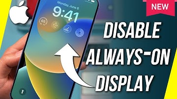 How to Disable Always on Display on iPhone 14 Pro