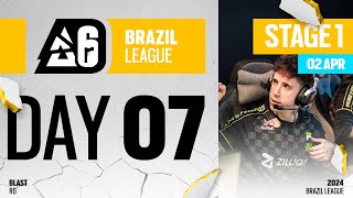 BLAST R6 | Brazil League 2024 - Stage 1 - Day 7