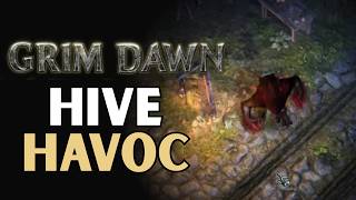 Grim Dawn: Werewolf Berserker Tears Through a Royal Hive and Its Queen
