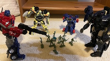 Transformer stop motion: welcome to earth: episode 1 the base raid