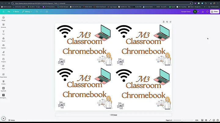 Downloading Out of Canva & Uploading into Google Classroom