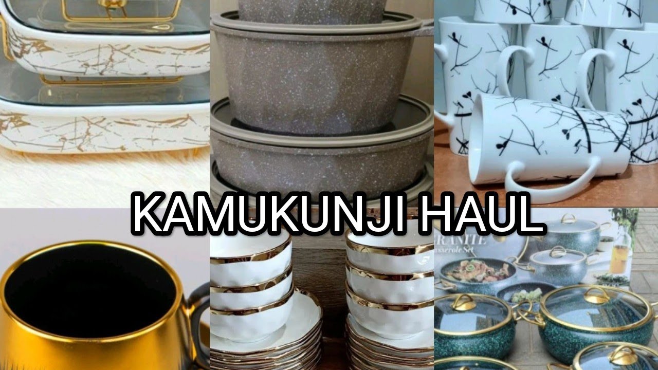 KAMUKUNJI SHOPPING HAUL//Where to buy cheap utensils and throw covers
