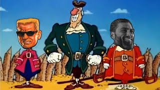 Dr Livesey VS Indian Joe #DrLivesey #IndianJoe #TreasureIsland #Looney, Doctor  Livesey