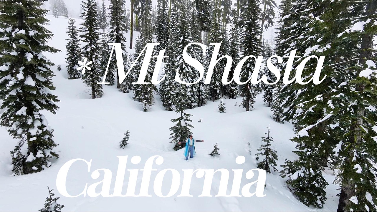 Exploring Mt Shasta in California