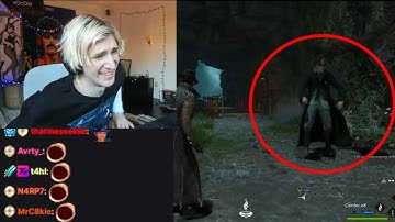 xQc has a fit of laughter over watching Sebastian